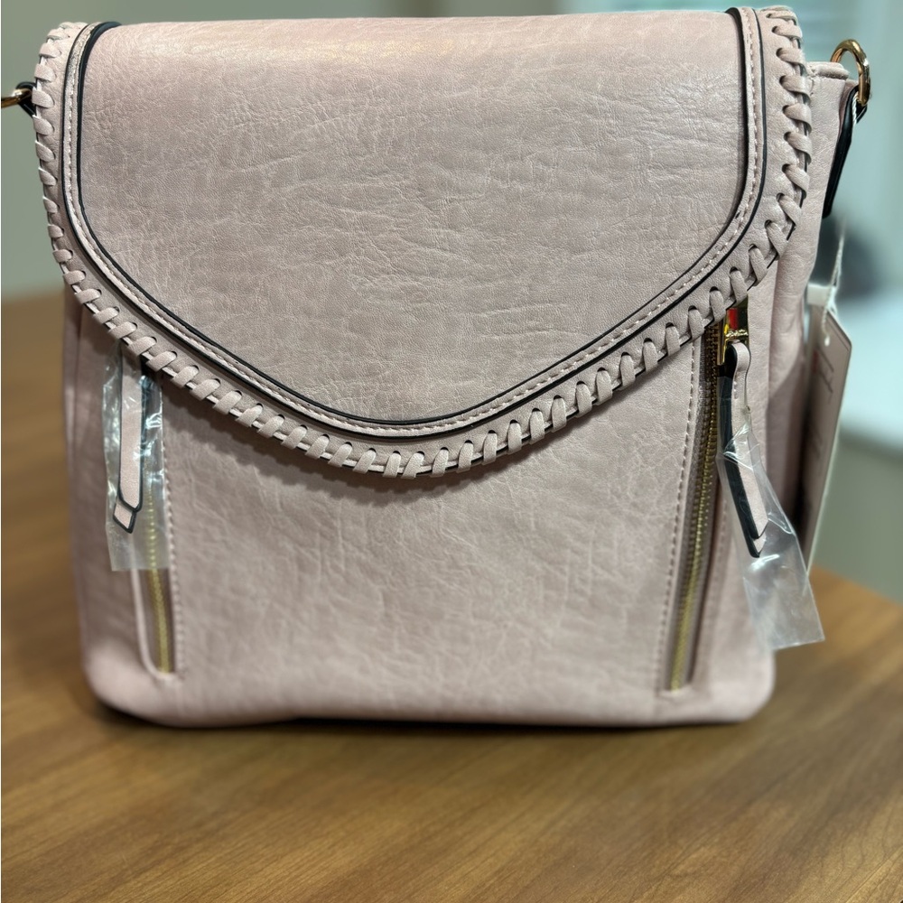 Jen & Co Elegant Pink Shoulder Bag